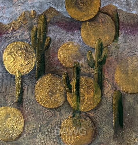 Gold in Oro Valley by Jennifer Clark